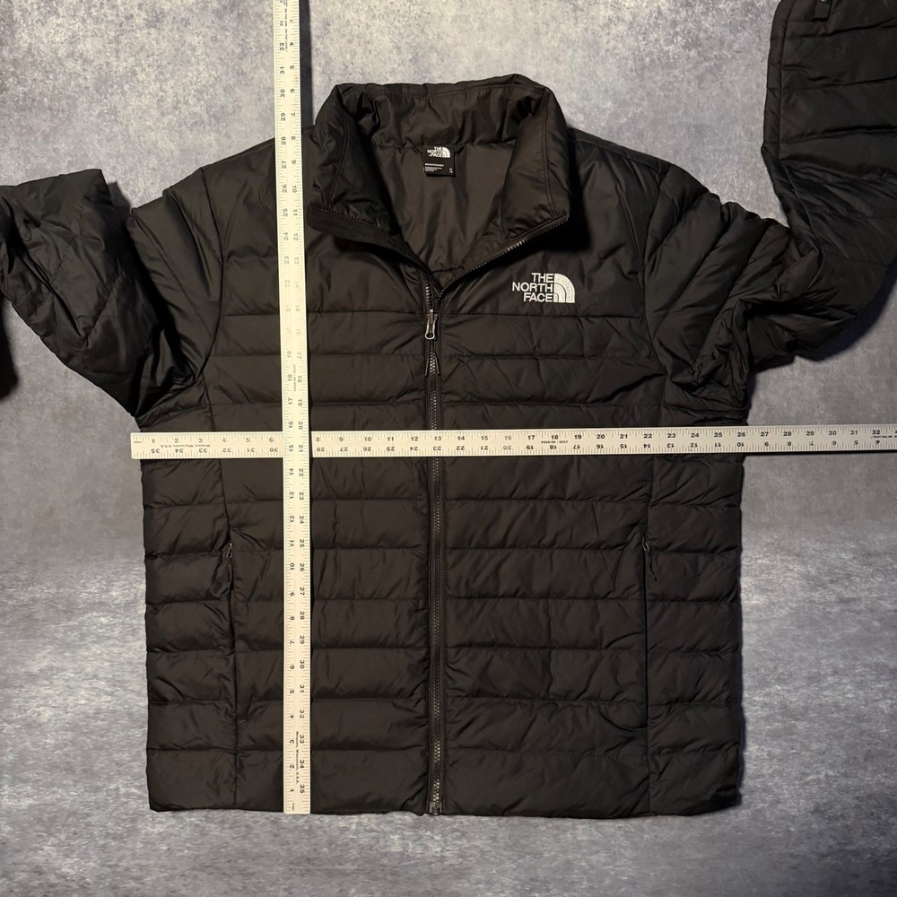 The North Face Men XL Minoqua Flare 2 Down Puffer Jacket Black NF0A55XG Coat 550 - Picture 6 of 8